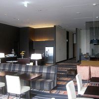 チェックインはエグゼクティブクラブラウンジで行いました