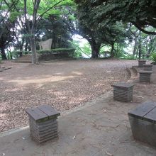 ベンチあり休息できてよいのですが・・