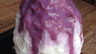 かき氷が人気の和食カフェ。