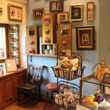 店内もお洒落です