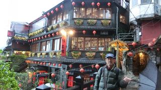 九份に行ったら此処で撮影をしないといけません