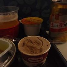 アイスとビール