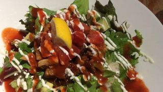 女子会向きのお店です。