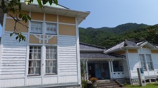 資料館？かわいい建物