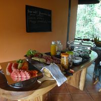 朝食はこんな感じ。