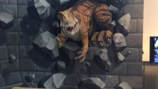 恐竜が吠えます