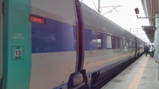 ソウルから釜山へKTX