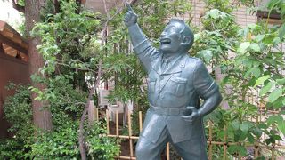 ここにも”両さん”の銅像が・・・