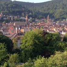 途中休憩しながら見た風景