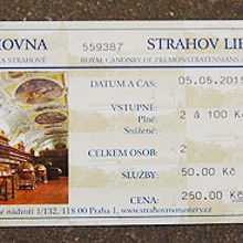 チケットがこちら。撮影券の代金も払いました。