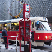 プラハではトラムやバスを利用するのが大変便利でした。