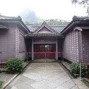 日本統治時代に建てられた鉱山会社のVIP客向け宿泊施設