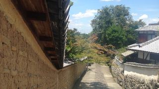 武家屋敷の町並み的な雰囲気もあります!!