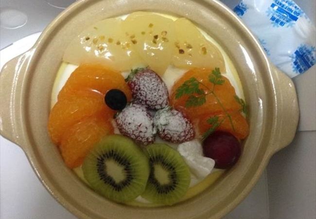 迫力の土鍋プリン