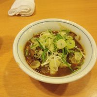 ホテル内の居酒屋「天手鼓」のどて煮