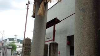 こんなところにも歴史的建物