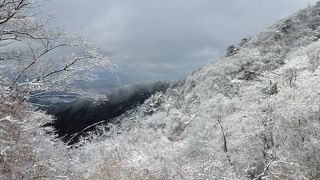 春でも雪が・・・