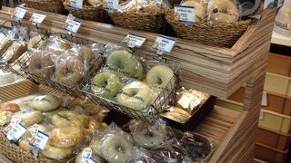 デパ地下でベーグル