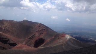 エトナ山に登りました