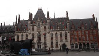 街の中心です。