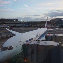 羽田→フランクフルトで利用したB787