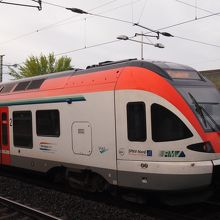 私鉄のVIASで移動しました