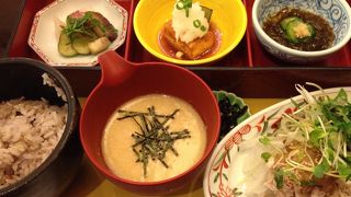 健康を考え野菜豊富なメニューが嬉しいお店