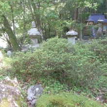 滝尻王子、遠景。