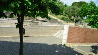 新市街にある公園