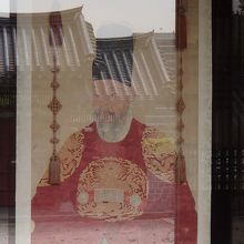 建物ではなくこちらの肖像画がメインでございます