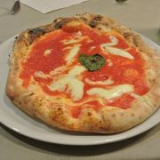 マルゲリータピザがおいしかったです！