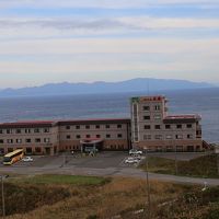 津軽海峡、北海道を望むホテル