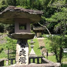 日本一の石灯籠