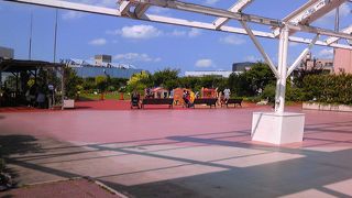 子供連れなら屋上へ