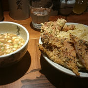 サクサク天ぷらとボリュームつけ麺