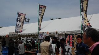 大盛況の、羽幌甘エビ祭り