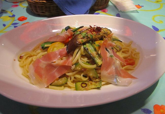 生パスタがもっちもち