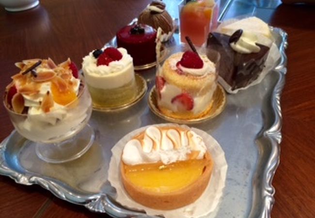 ケーキが美味