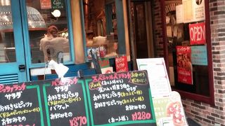 ここのピザが最高！