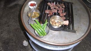 ドラム缶焼肉