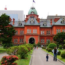 明治21年の建物、アメリカ風ネオ・バロック様式のれんが造り