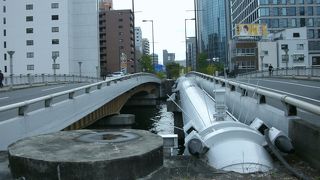 なにわ筋の土佐堀川に架かる橋