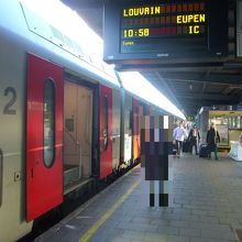 在来線に乗り換え