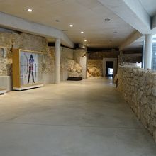 コンサート会場の階下は、歴史コーナーです。