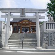 甲府の甲斐奈神社