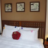 枕にチョウチョが付けてありますｗ