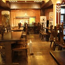 試飲コーナーのスペースは広い