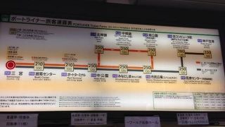 ポートアイランドへ行くには一番便利