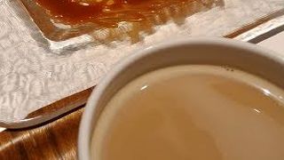 チーズケーキに焦がしキャラメル