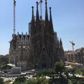 サクラダファミリアが目の前に